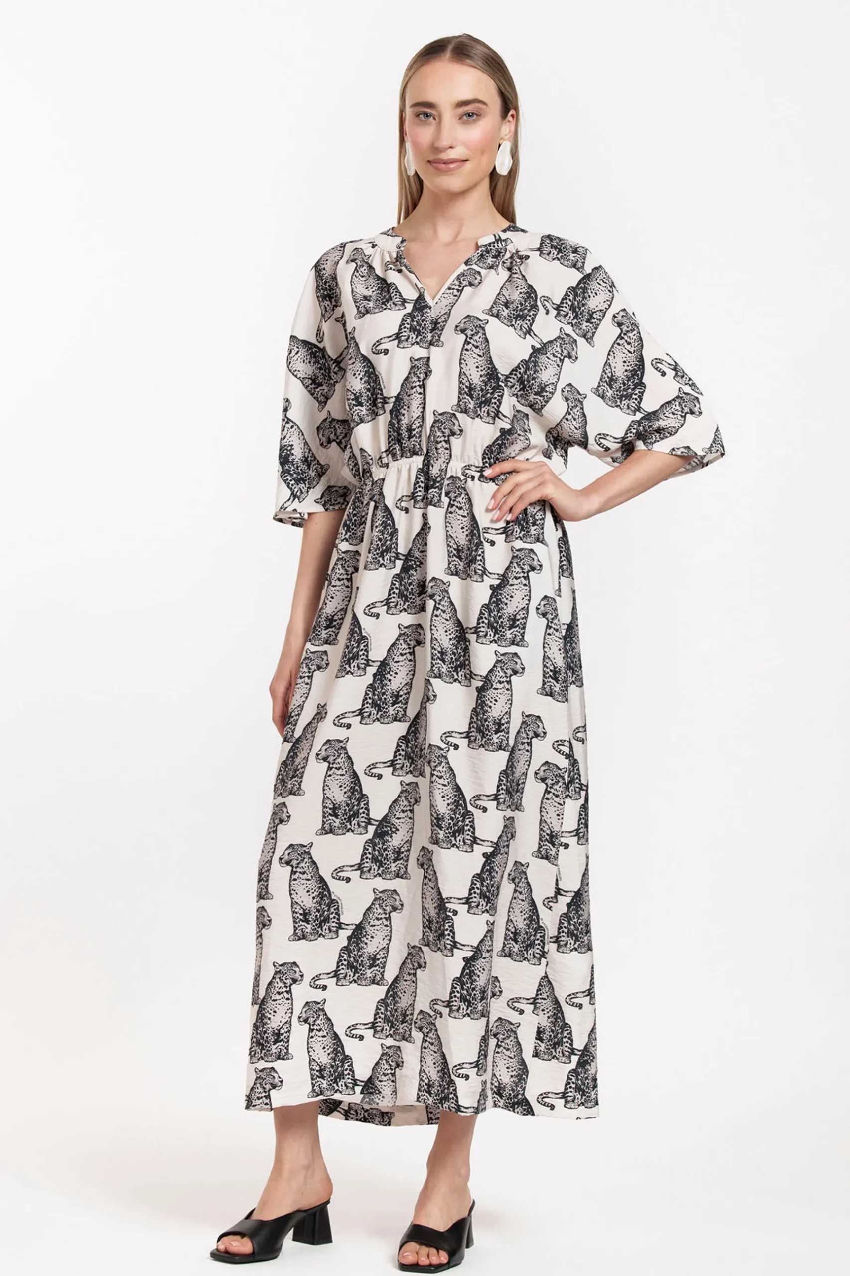 Alina panther dress -|Studio Anneloes Fashion