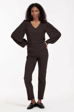 Anna bonded trousers -|Studio Anneloes New