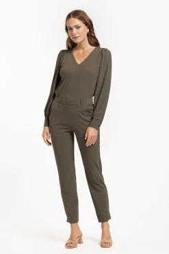 Anna bonded trousers -|Studio Anneloes New