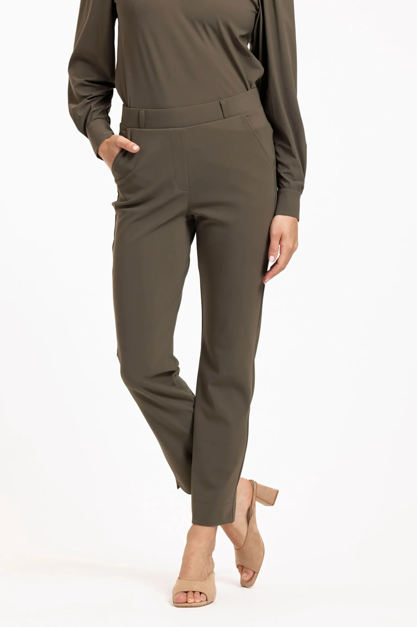 Anna bonded trousers -|Studio Anneloes New