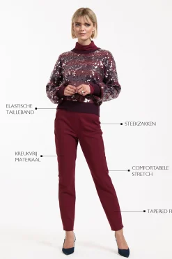 Anne bonded trousers -|Studio Anneloes Best