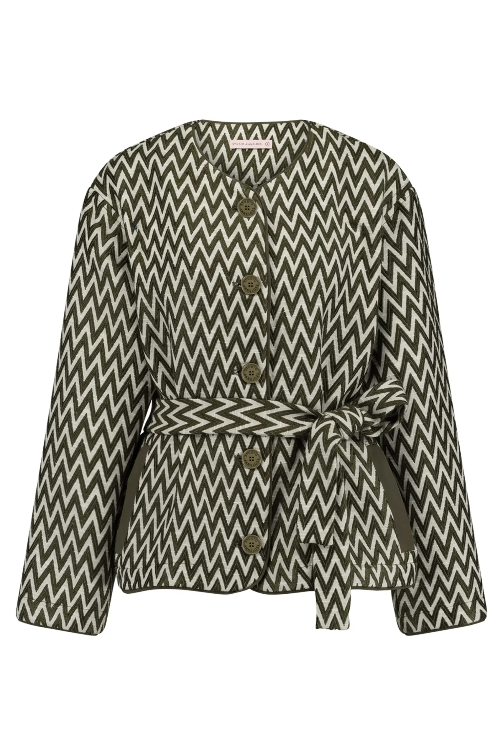 Azra zig zag jacket -|Studio Anneloes Sale
