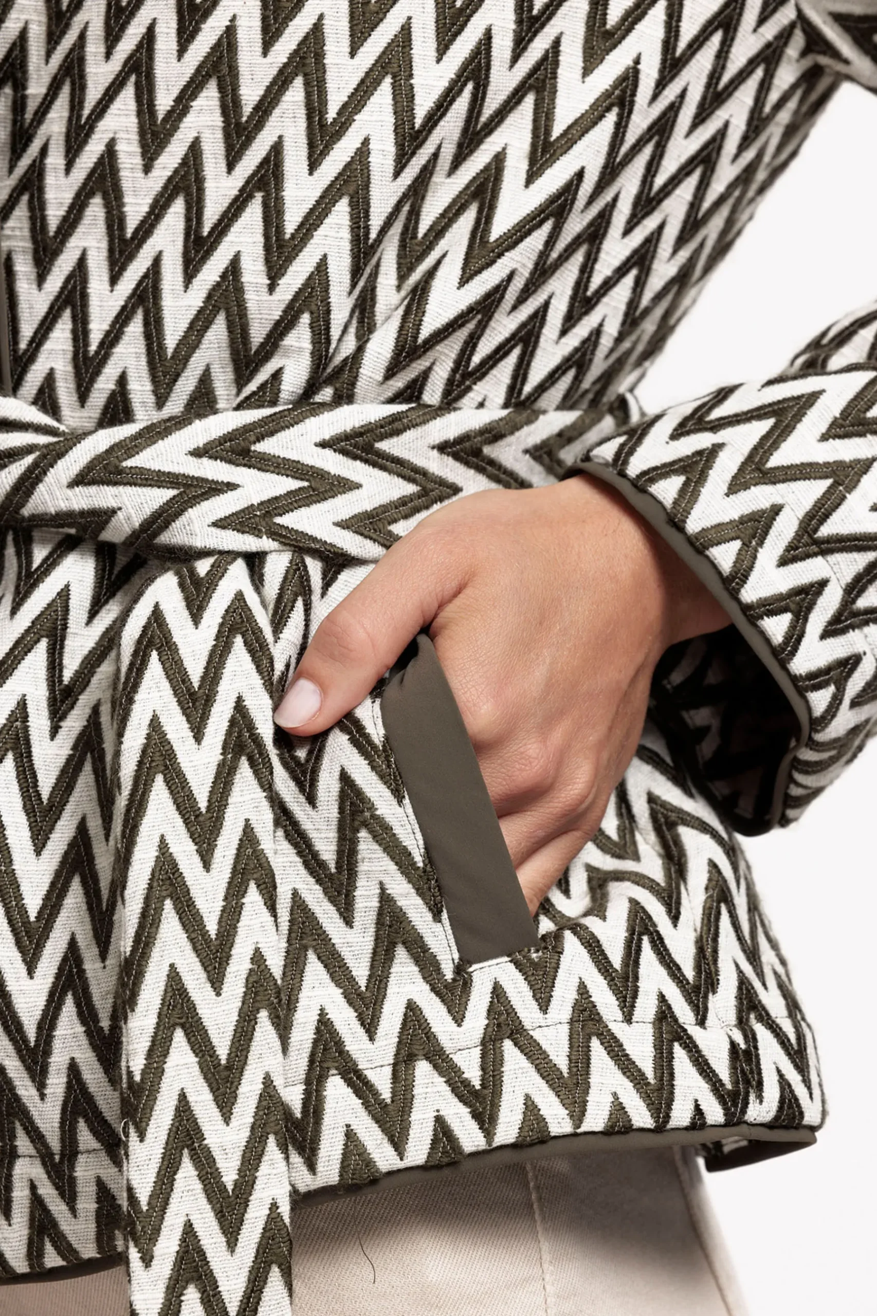 Azra zig zag jacket -|Studio Anneloes Sale