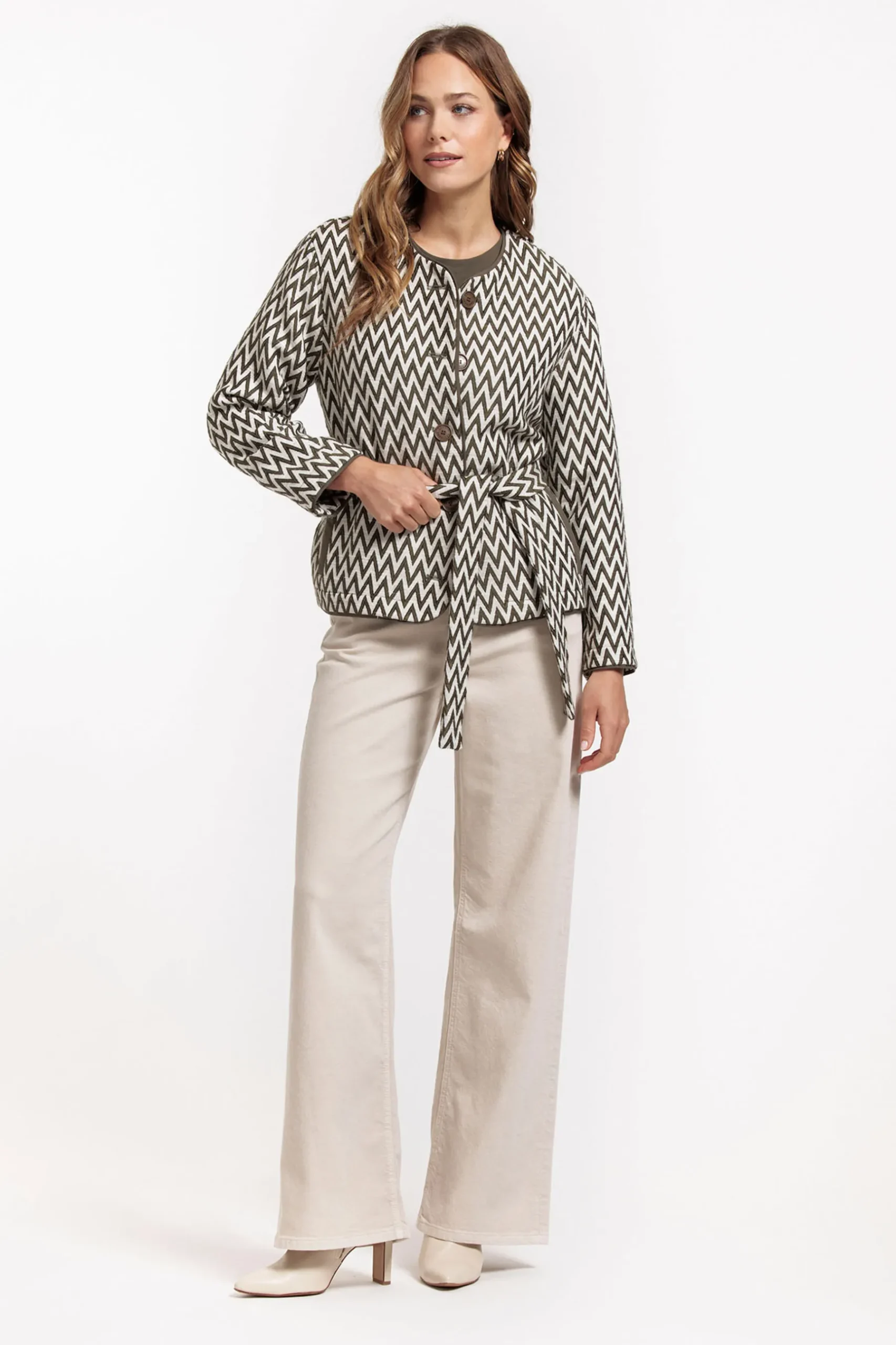 Azra zig zag jacket -|Studio Anneloes Sale