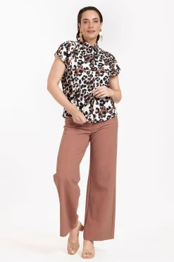 Barb leopard blouse -|Studio Anneloes Outlet