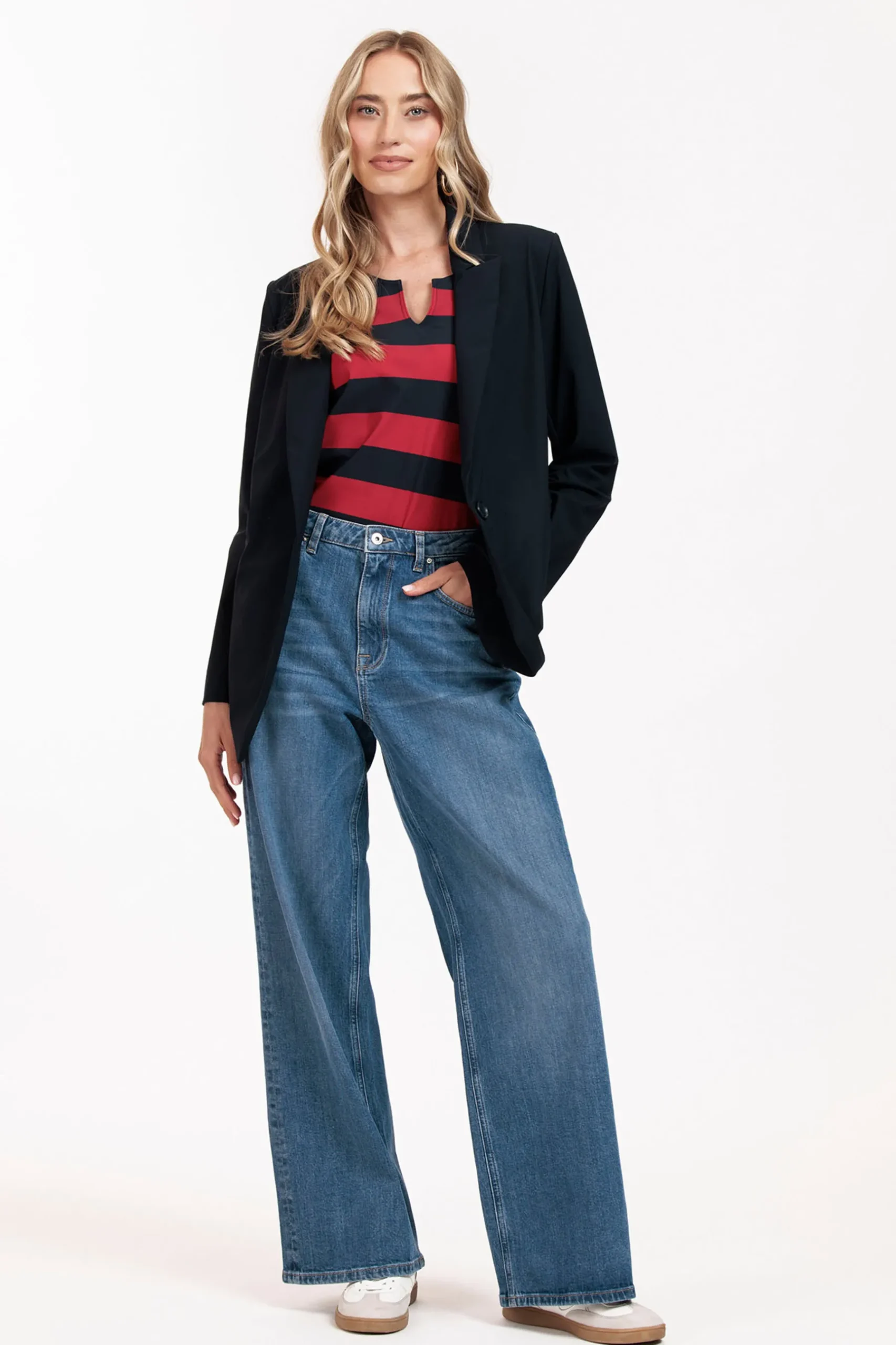 Becki stripe shirt -|Studio Anneloes Best