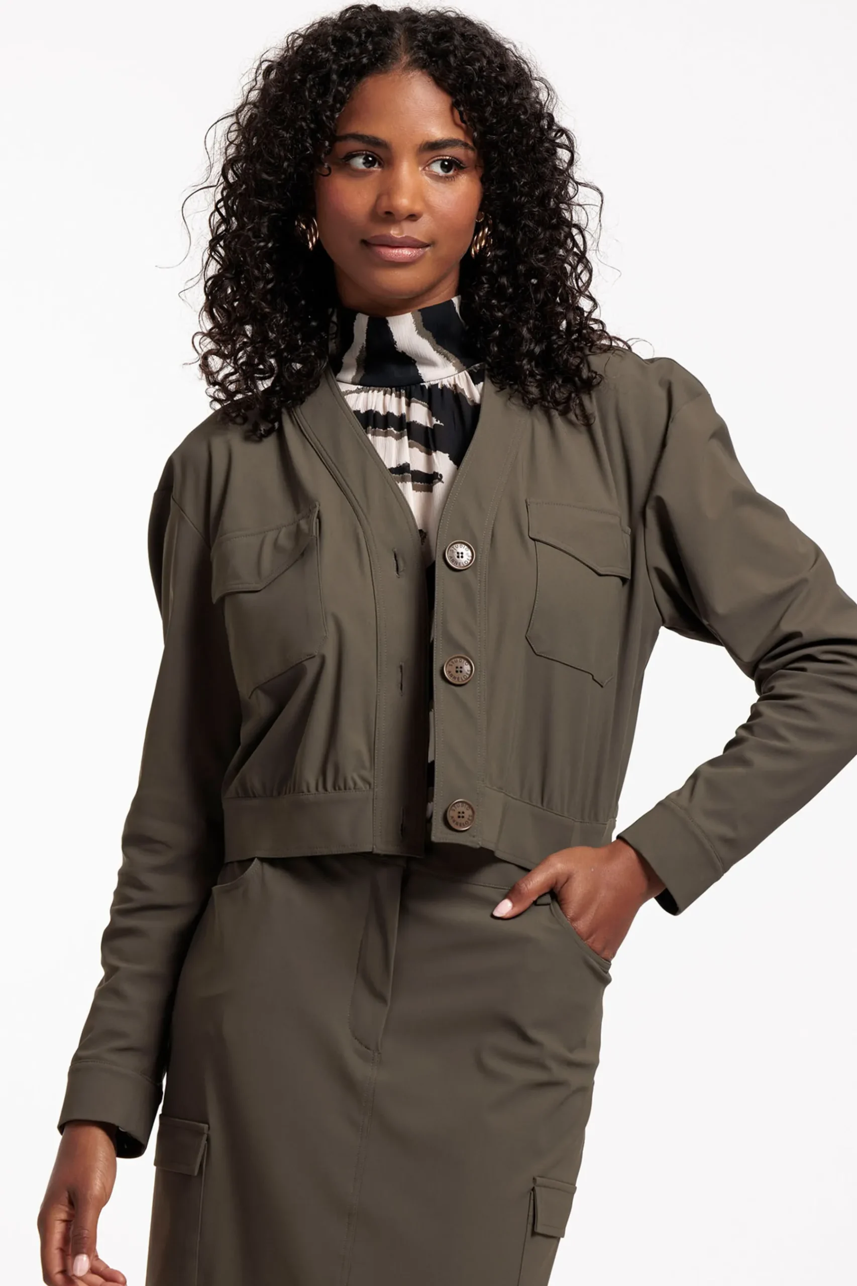 Becky cargo jacket -|Studio Anneloes Online