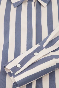 Birdy stripe blouse -|Studio Anneloes Hot