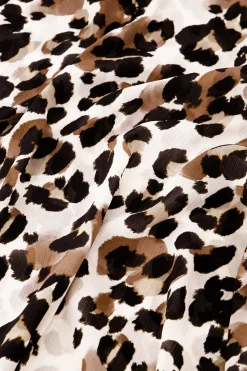 Birgit leopard crepe dress -|Studio Anneloes Discount