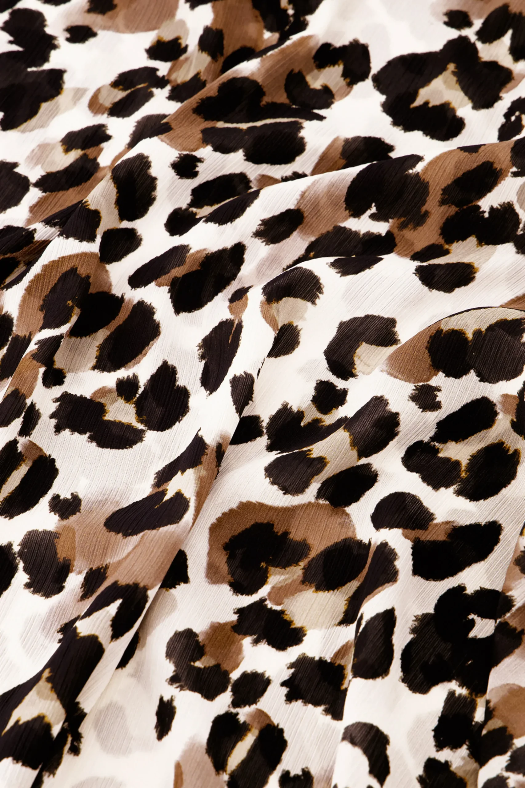Birgit leopard crepe dress -|Studio Anneloes Discount