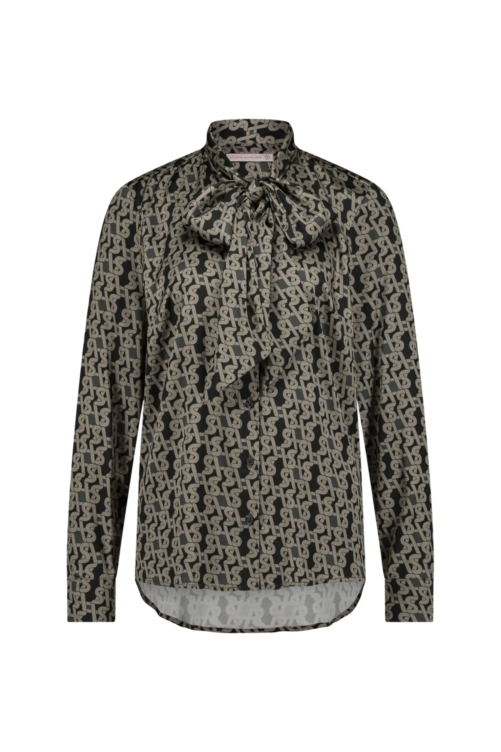 Bobby bow signature blouse -|Studio Anneloes New