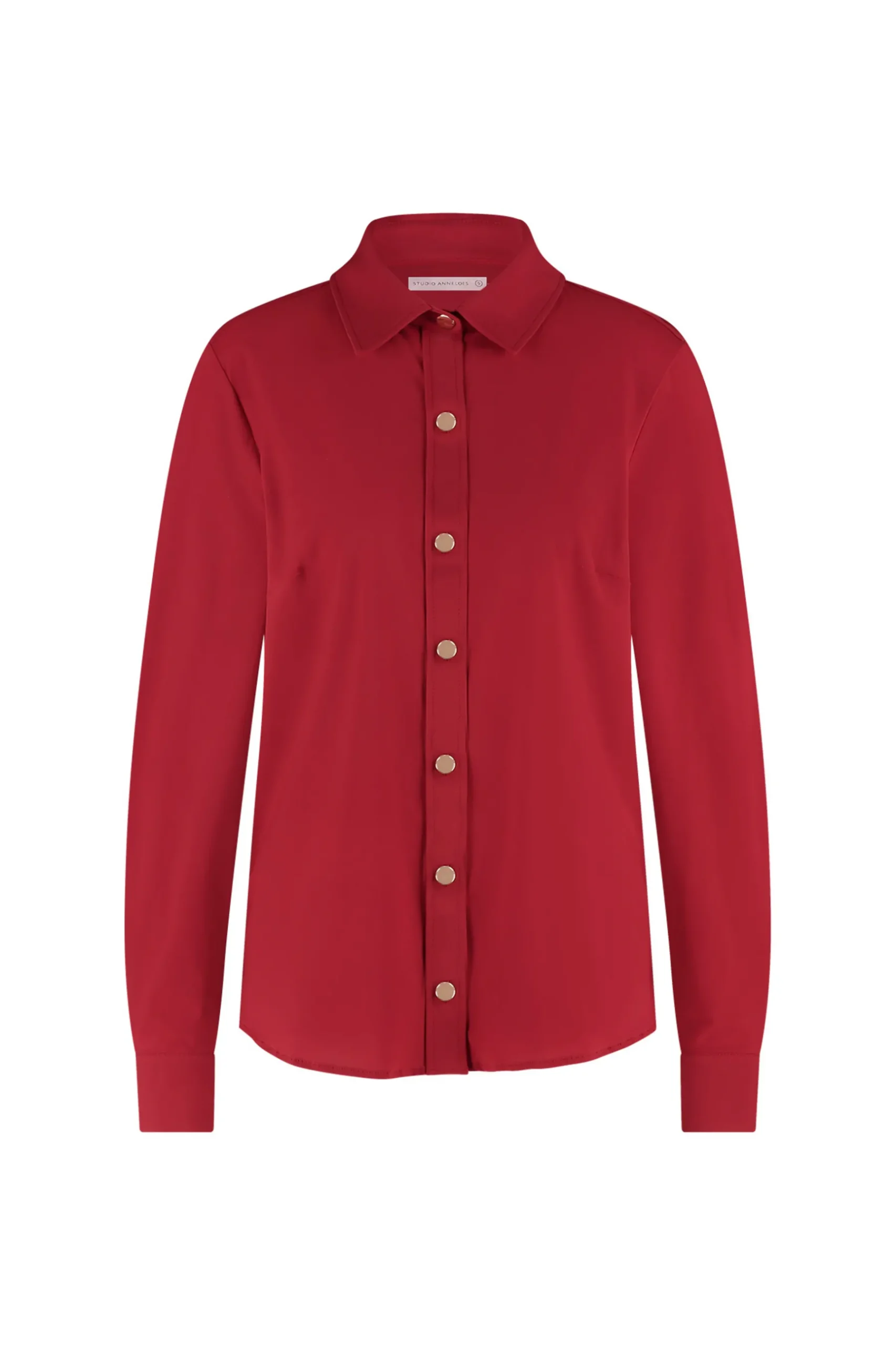 Bobby gold button blouse -|Studio Anneloes Hot