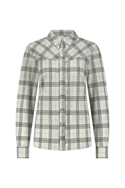 Bobby western check blouse -|Studio Anneloes Sale