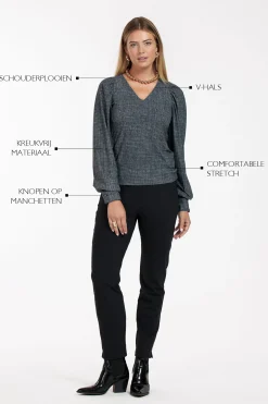 Bodi tweed top -|Studio Anneloes Hot