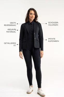 Bright bonded blazer -|Studio Anneloes Best