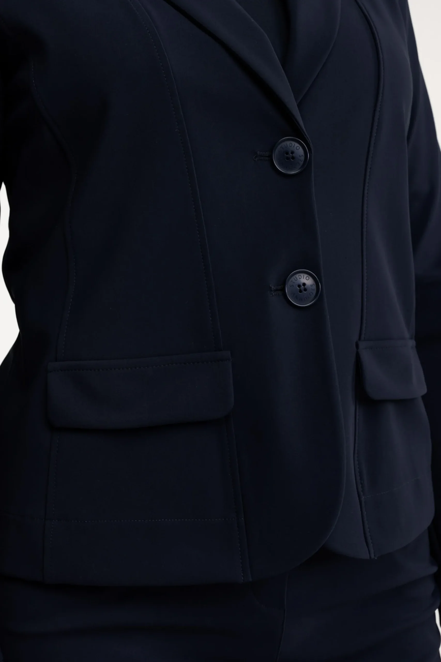 Bright bonded blazer -|Studio Anneloes New