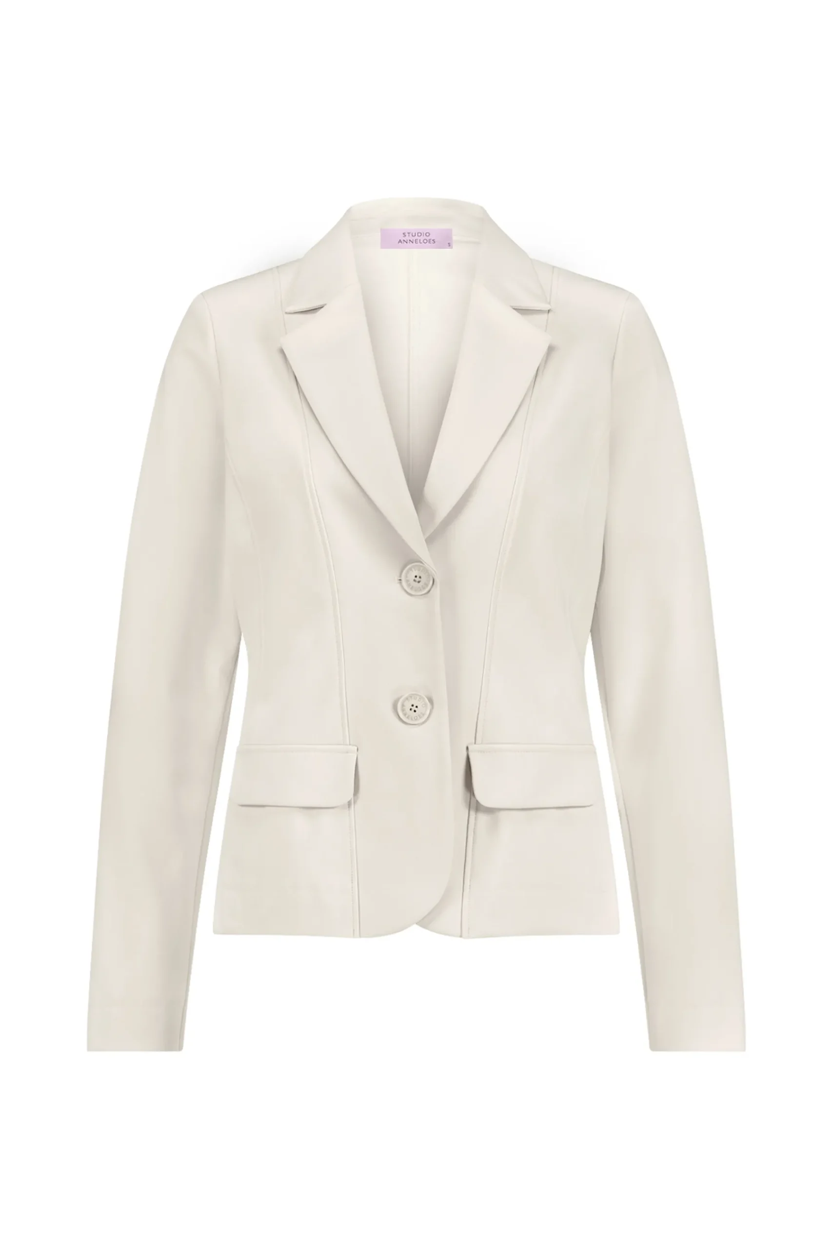 Bright bonded blazer -|Studio Anneloes New