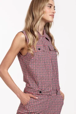 Burnice check jumpsuit -|Studio Anneloes Sale