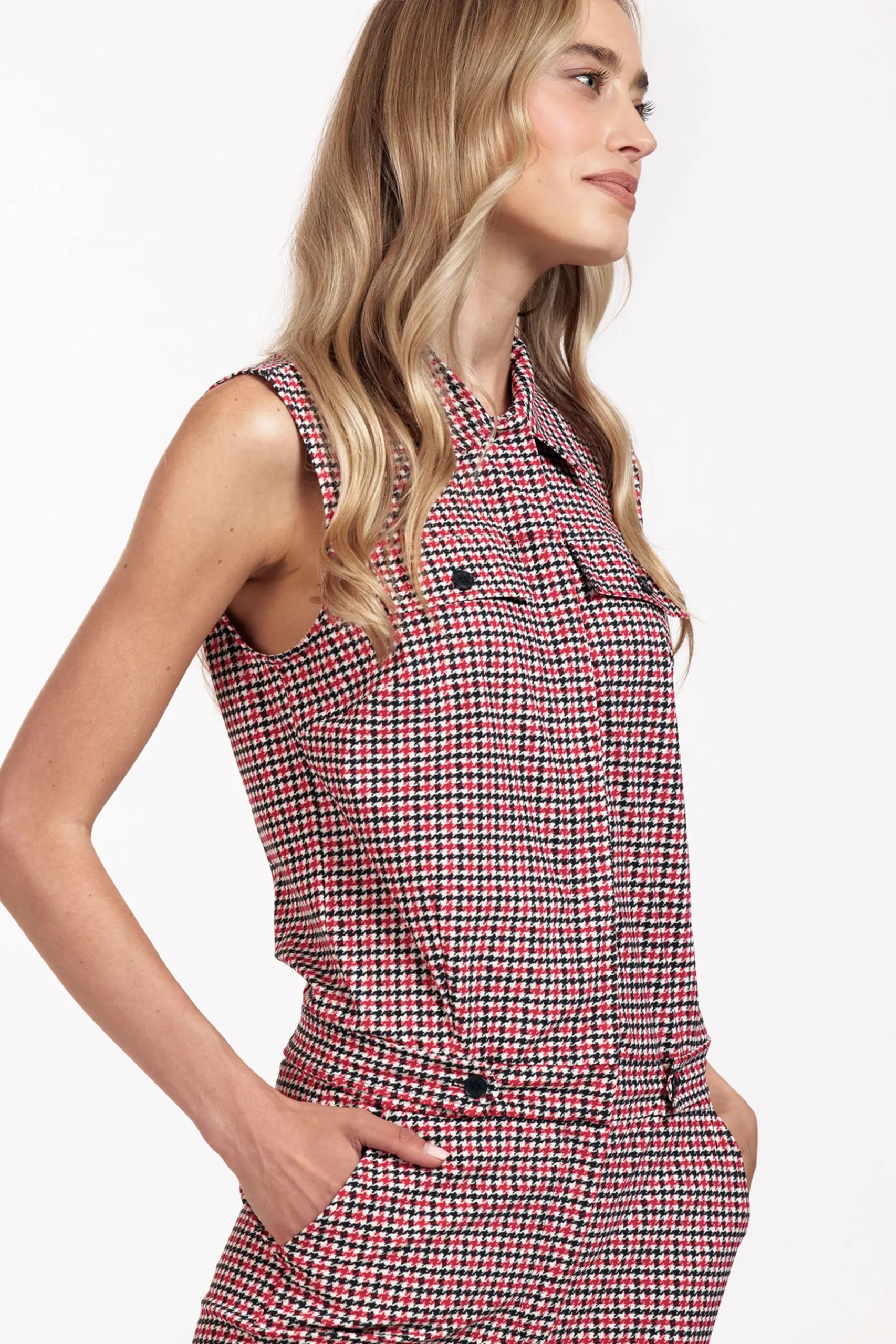 Burnice check jumpsuit -|Studio Anneloes Sale