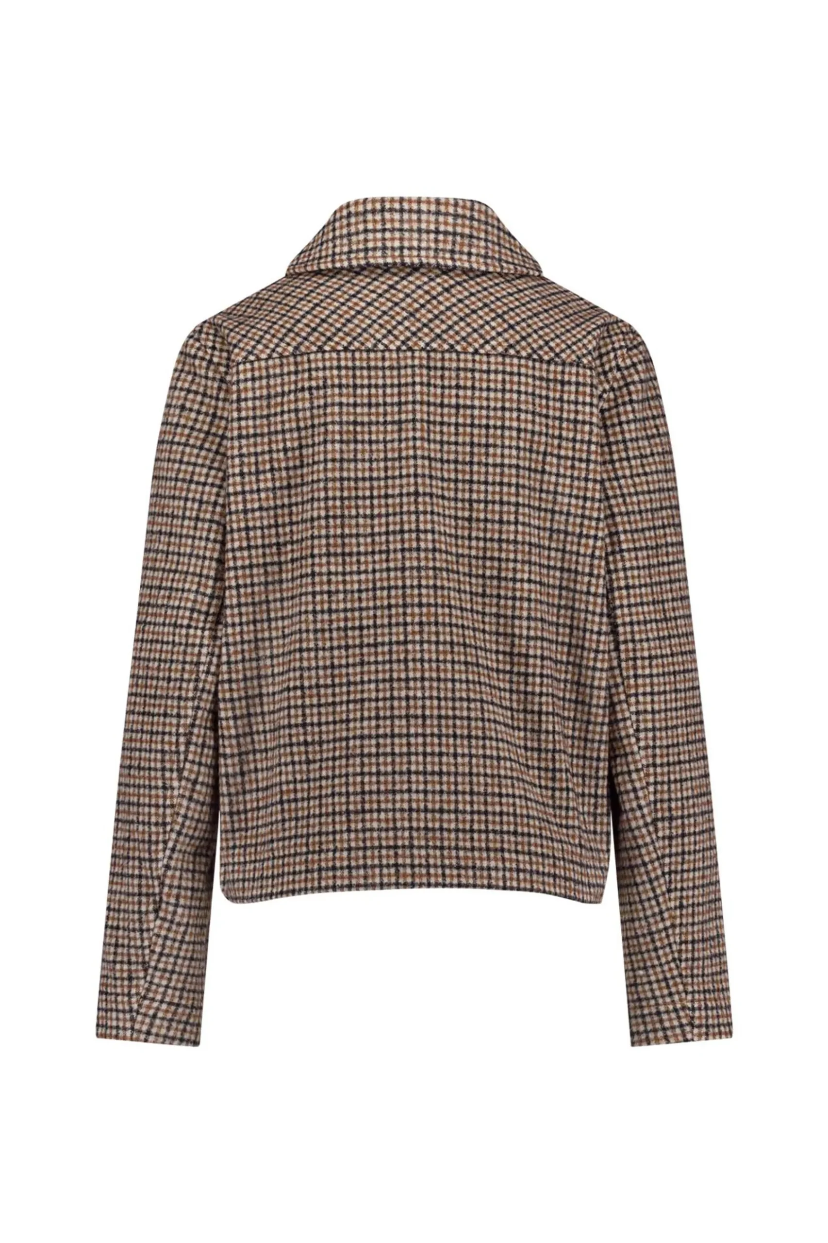 Caddy brushed check coat -|Studio Anneloes Fashion