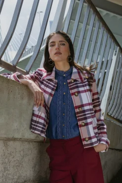 Cady check jacket -|Studio Anneloes Sale