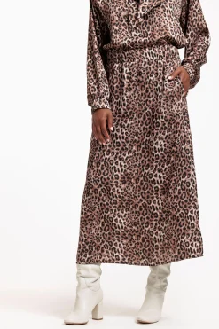 Caran satin animal skirt -|Studio Anneloes Hot