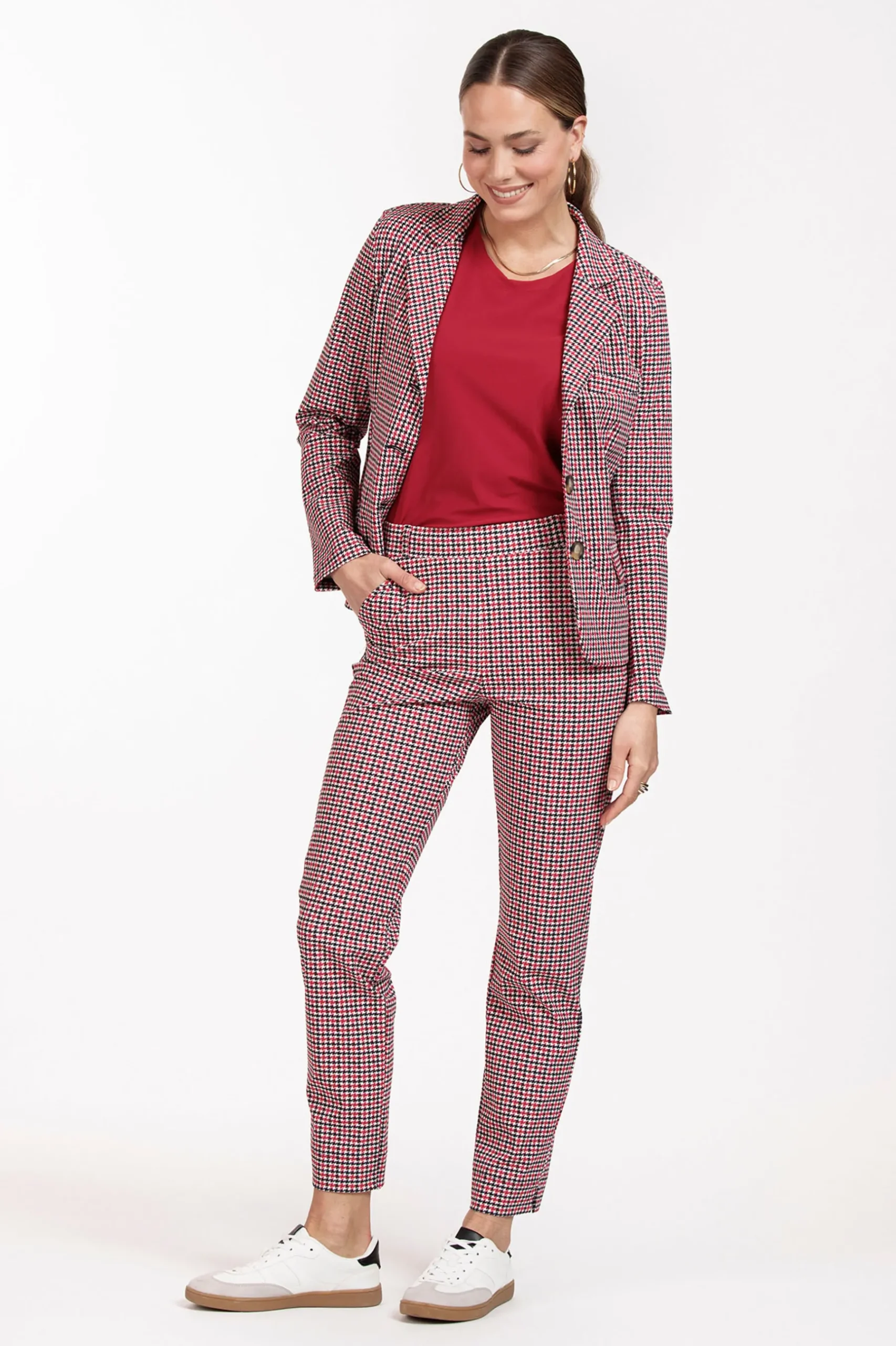 Chant check blazer -|Studio Anneloes Online