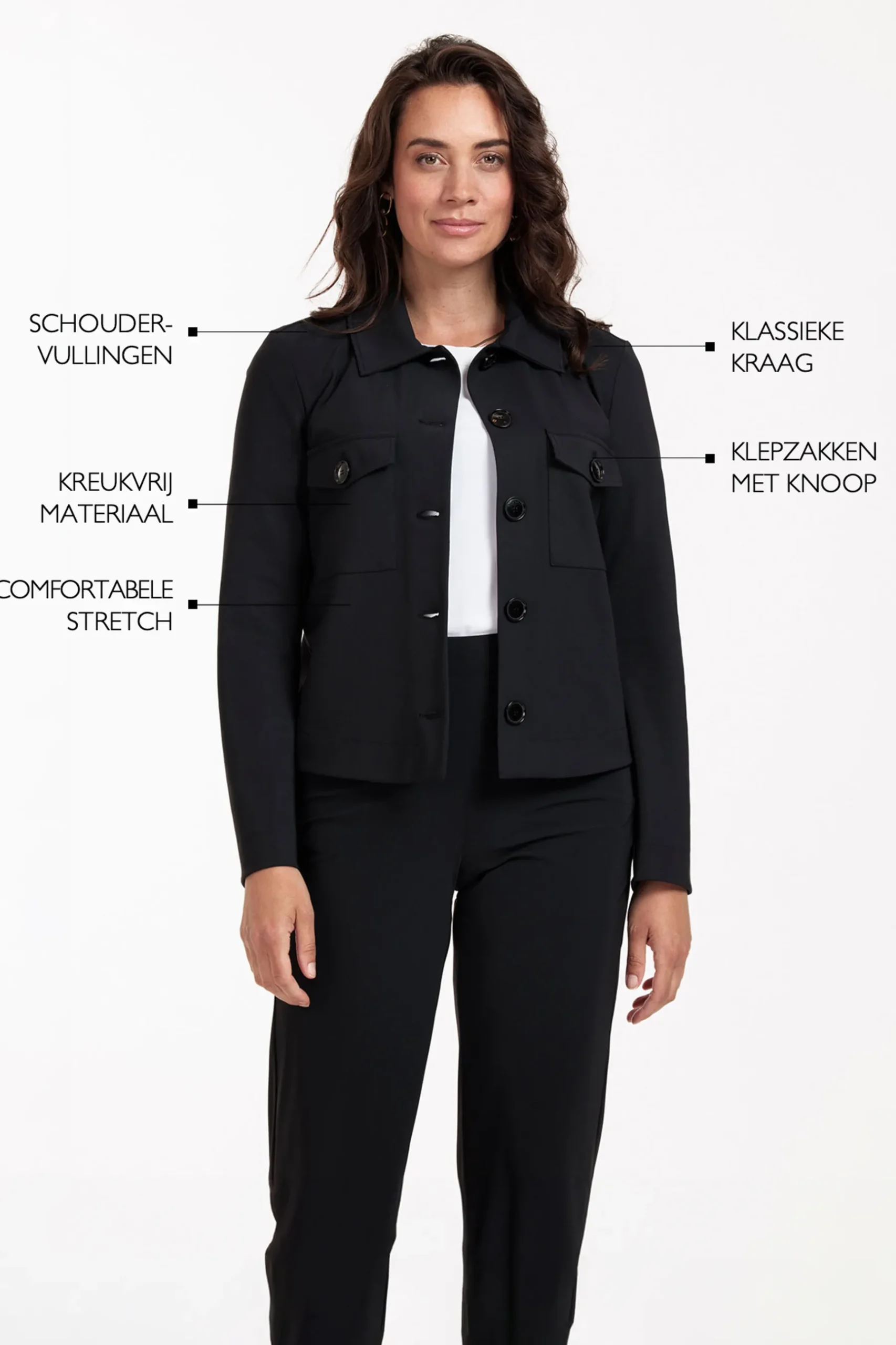 Claire bonded jacket -|Studio Anneloes Best