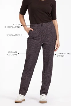 Collins herringbone trousers -|Studio Anneloes Hot