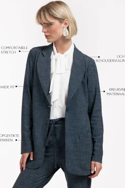 Daan bnd dnm tweed blazer -|Studio Anneloes Discount