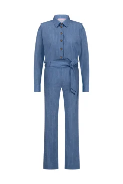 Darcey pinstripe jumpsuit -|Studio Anneloes Fashion