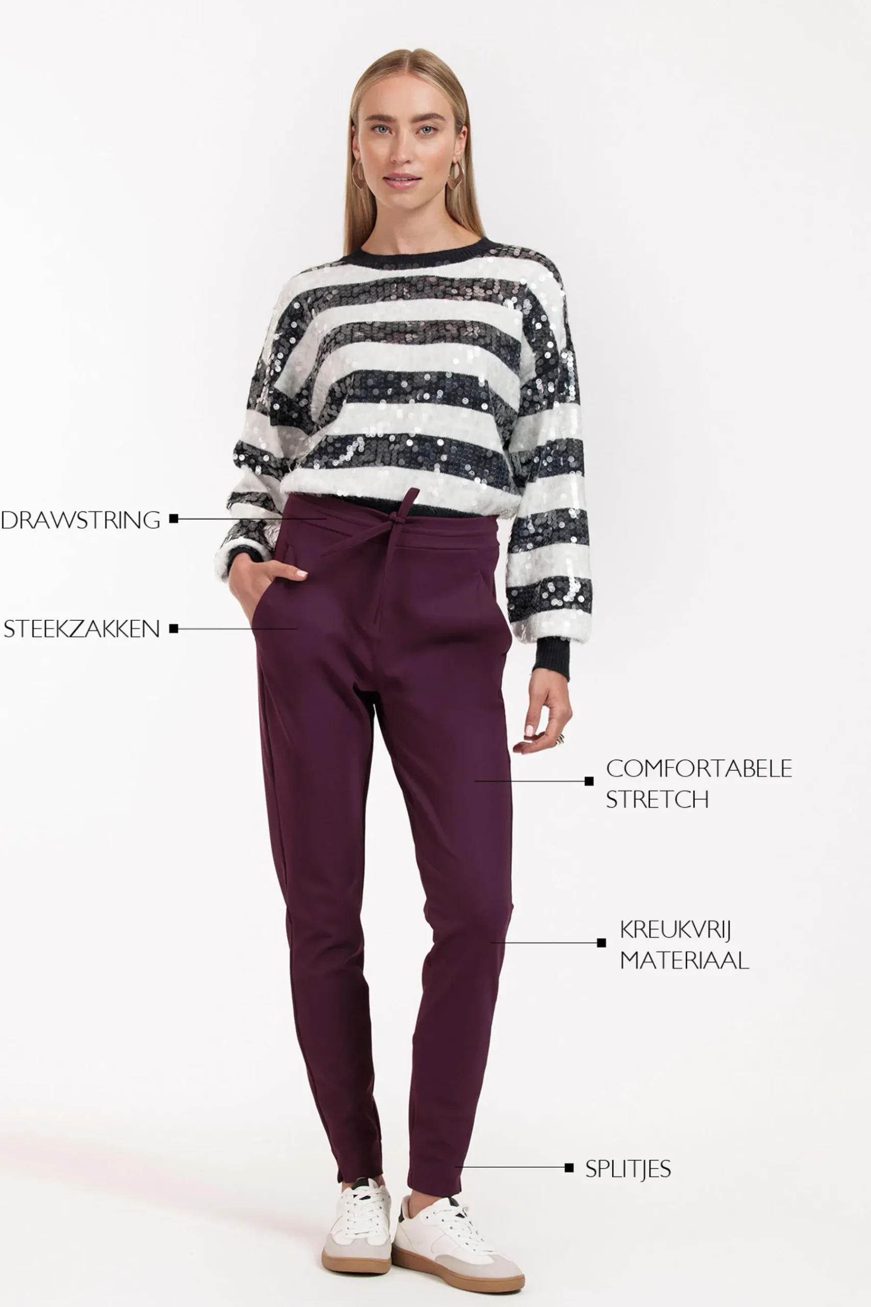 Downstairs bonded trousers -|Studio Anneloes Best