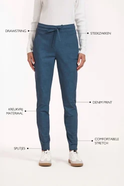 Downstairs denim trousers -|Studio Anneloes New