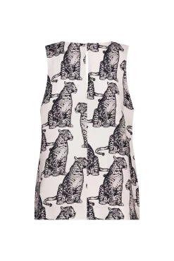 Ebony panther top -|Studio Anneloes Online
