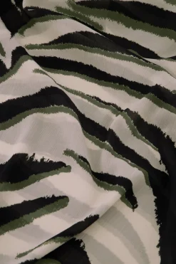 Elain zebra crepe top -|Studio Anneloes Best