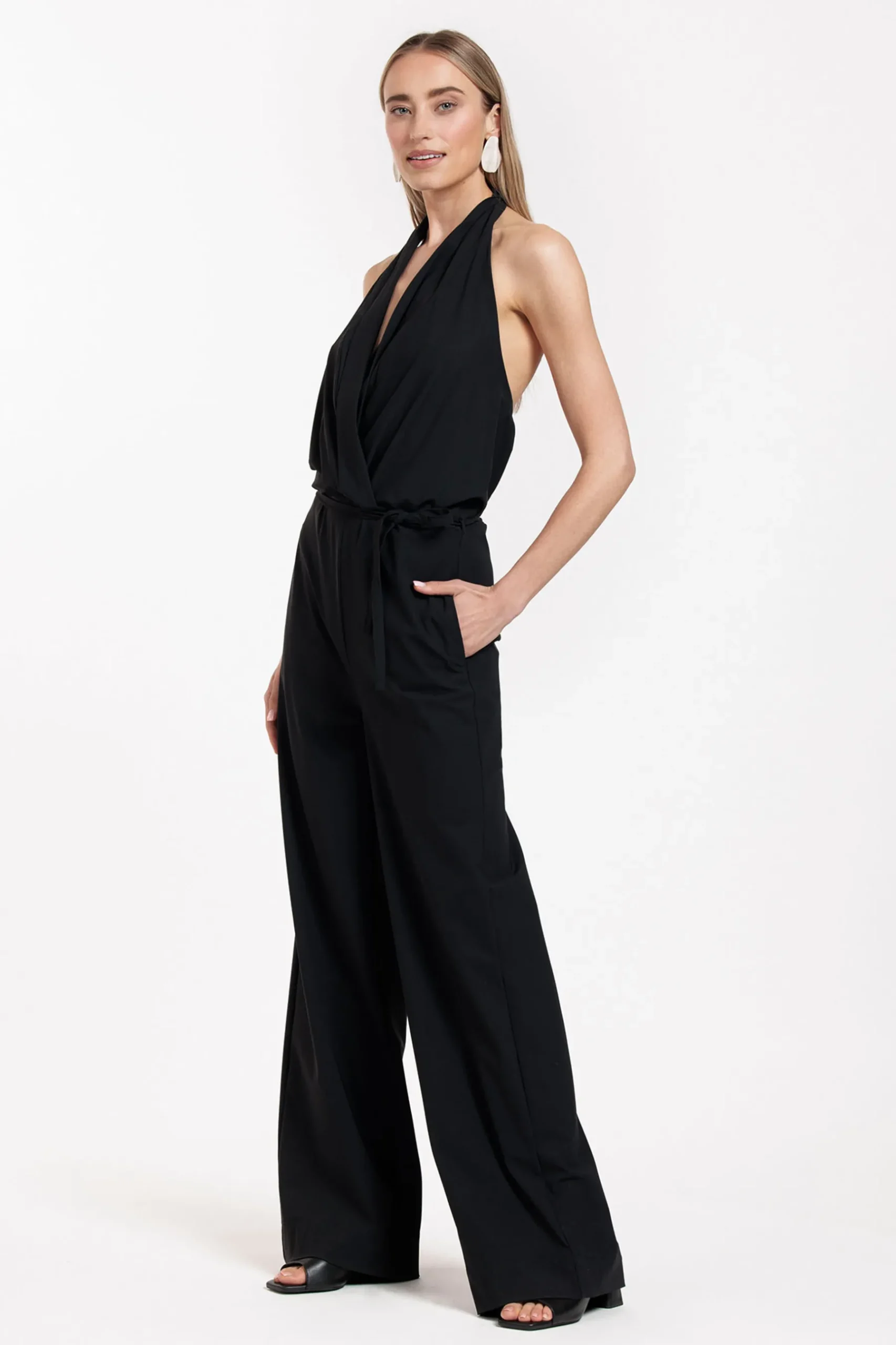 Elena halter jumpsuit -|Studio Anneloes Outlet