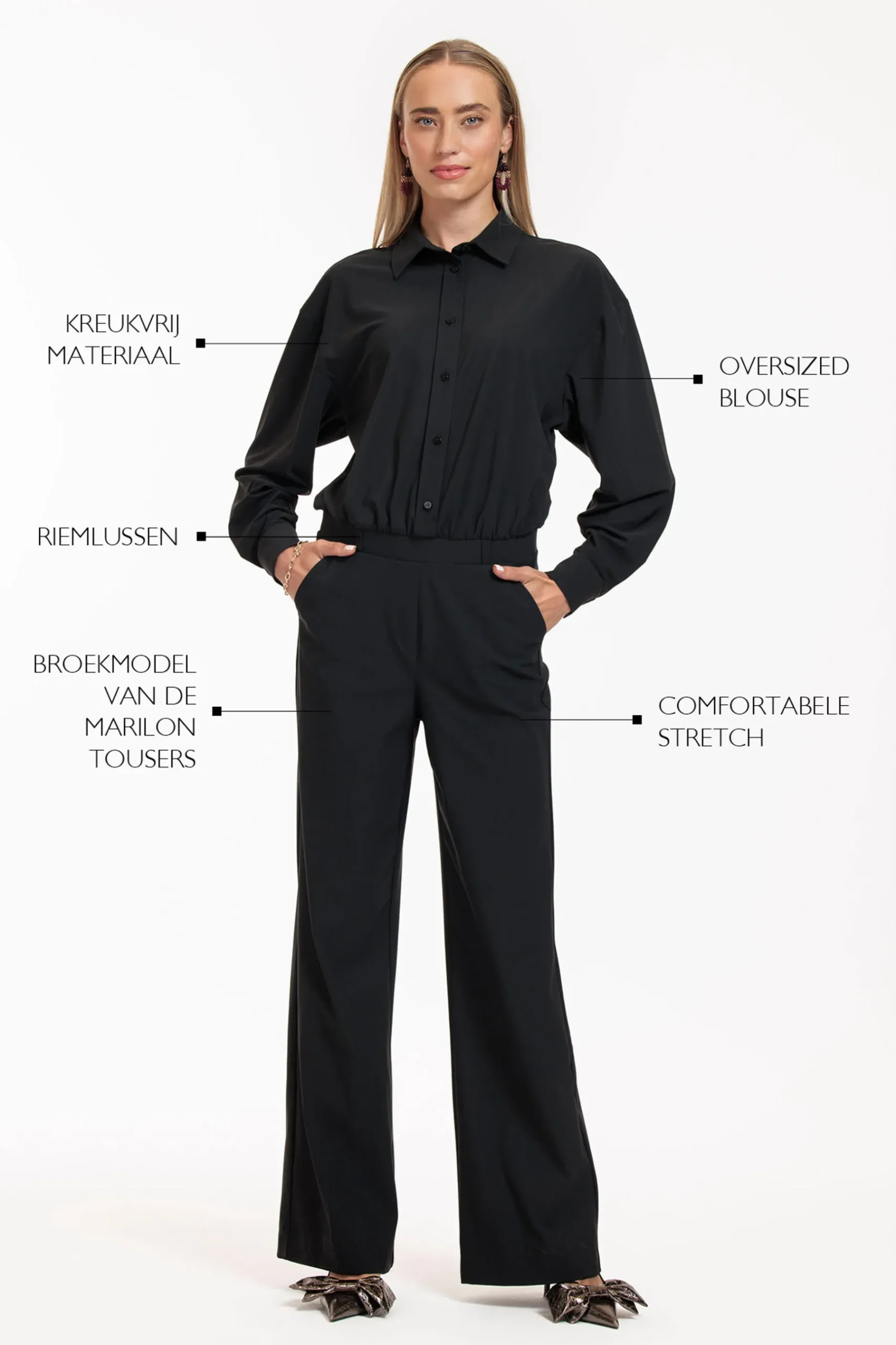 Elin jumpsuit -|Studio Anneloes Sale
