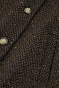 Estella wool herringbone coat -|Studio Anneloes Clearance