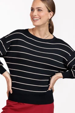 Farah stripe lurex pullover -|Studio Anneloes Outlet