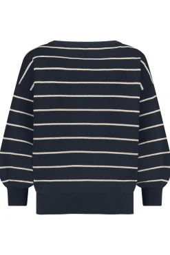 Farah stripe lurex pullover -|Studio Anneloes Outlet