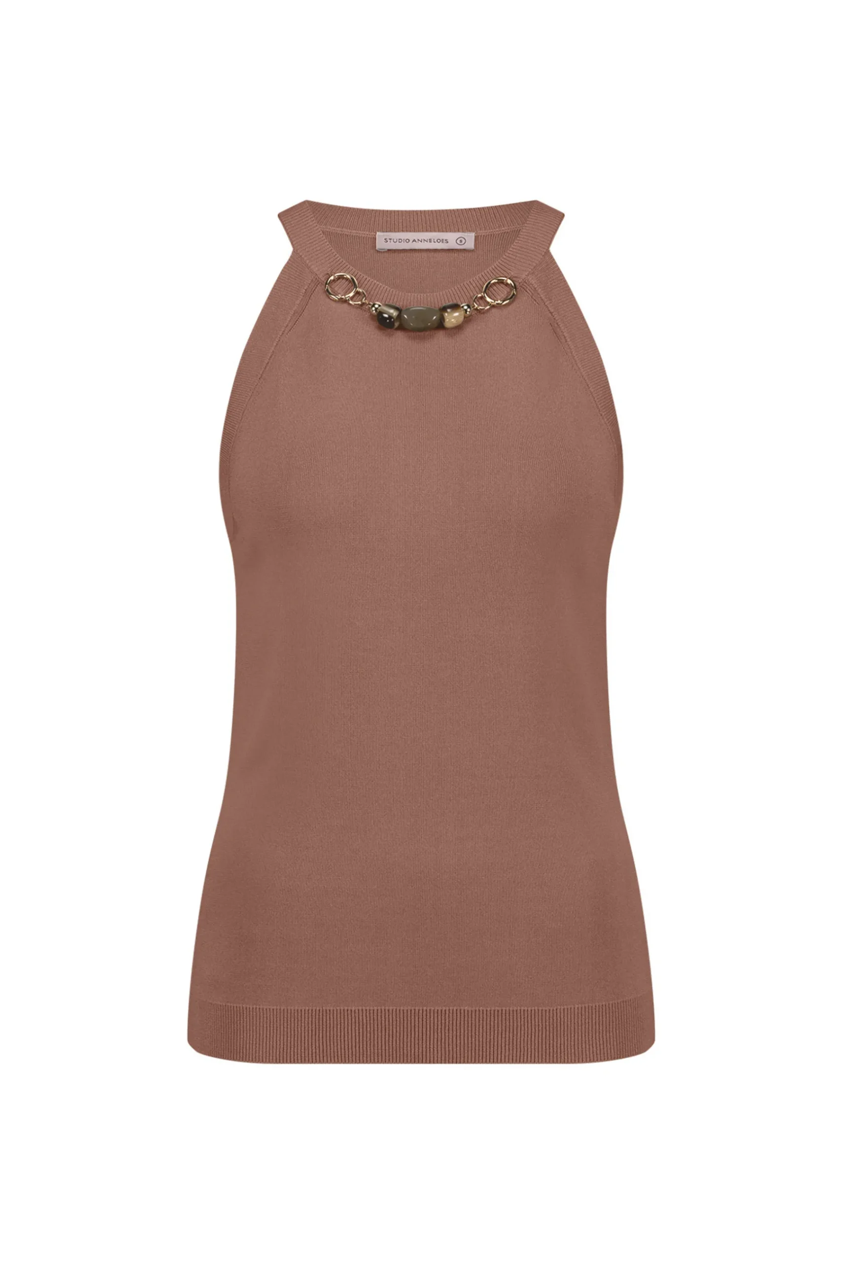 Feline beads top -|Studio Anneloes Fashion