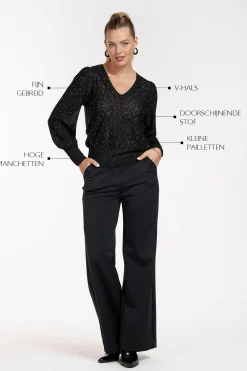 Fennie vneck pullover -|Studio Anneloes Fashion