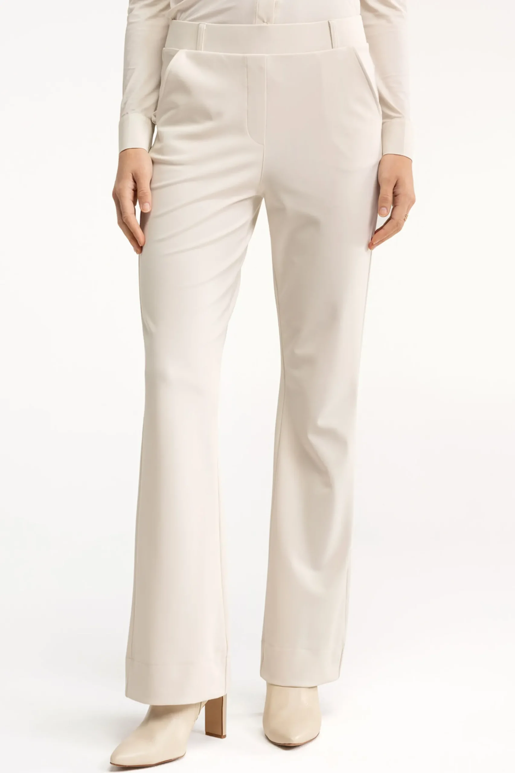 Flair bonded trousers -|Studio Anneloes Outlet