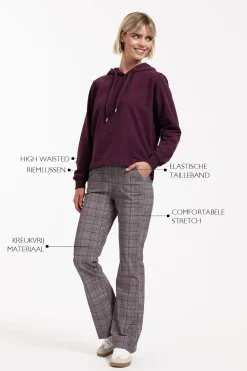 Flair check trousers -|Studio Anneloes Sale