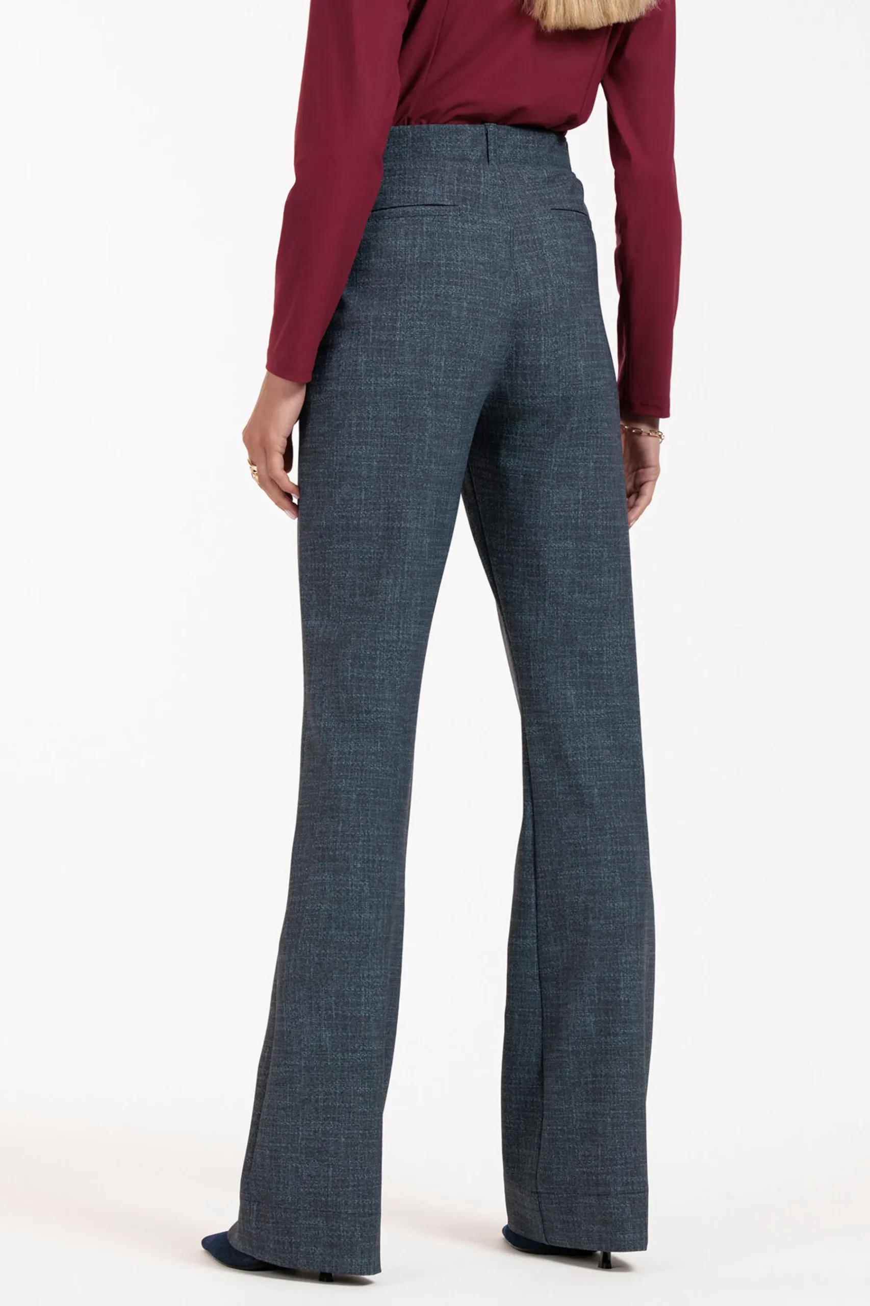 Flair LONG bnd dnm tweed trousers -|Studio Anneloes Online