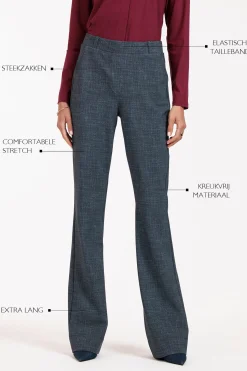 Flair LONG bnd dnm tweed trousers -|Studio Anneloes Online