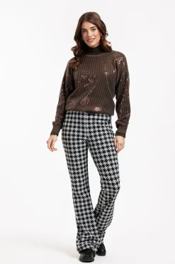 Flair LONG bonded PDP trousers -|Studio Anneloes Best