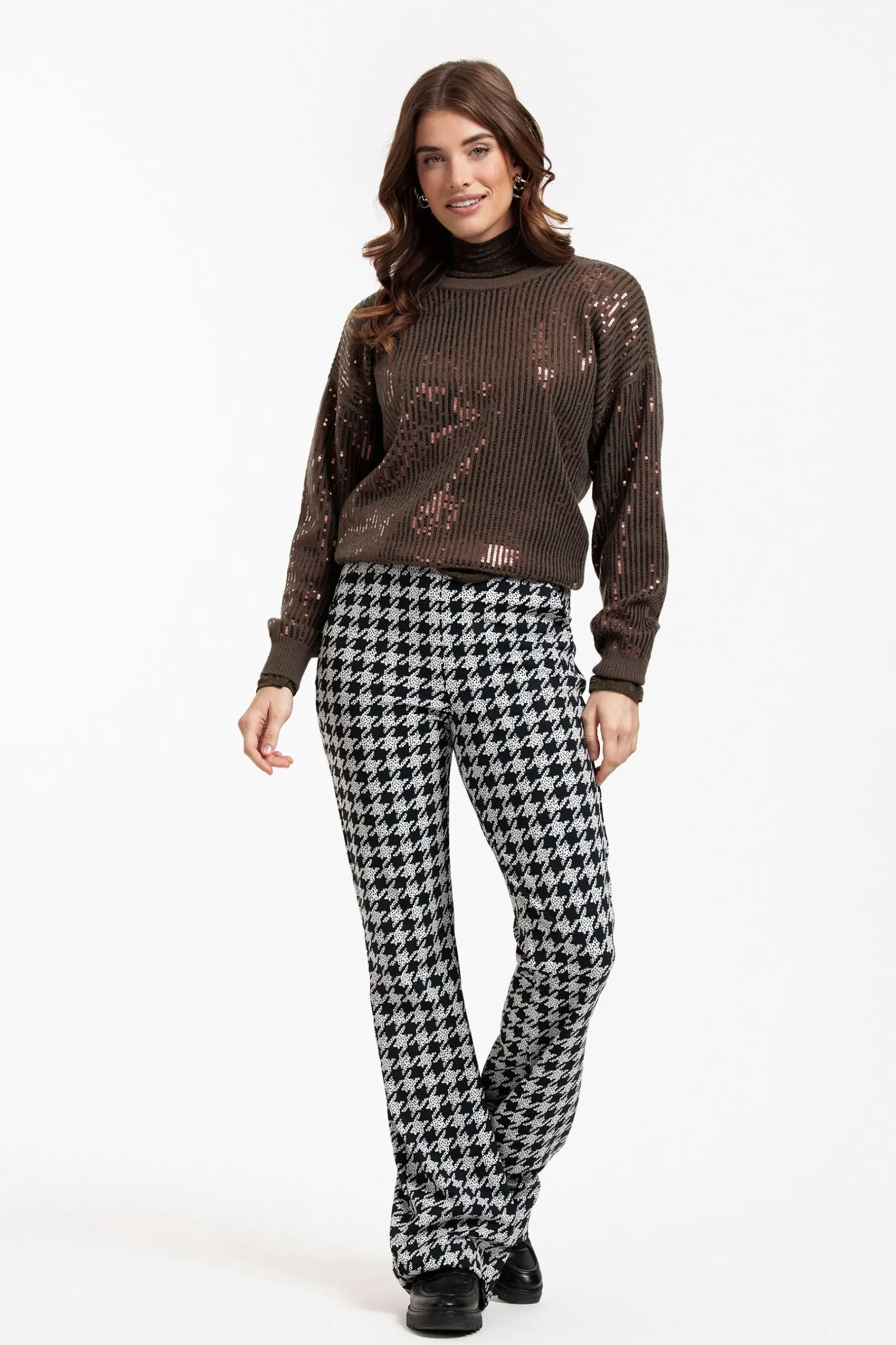 Flair LONG bonded PDP trousers -|Studio Anneloes Best