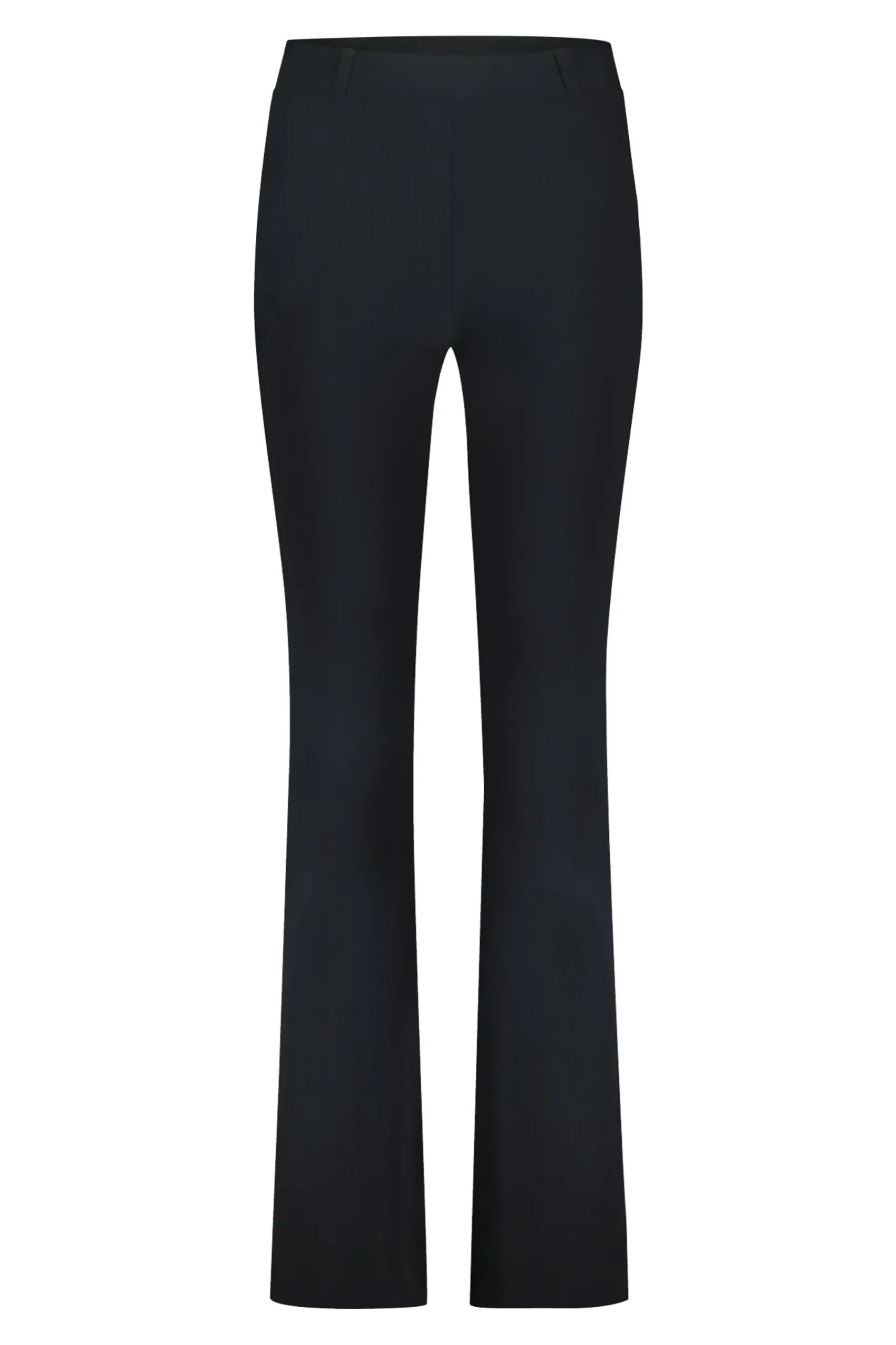 Flair LONG bonded rib trousers -|Studio Anneloes New