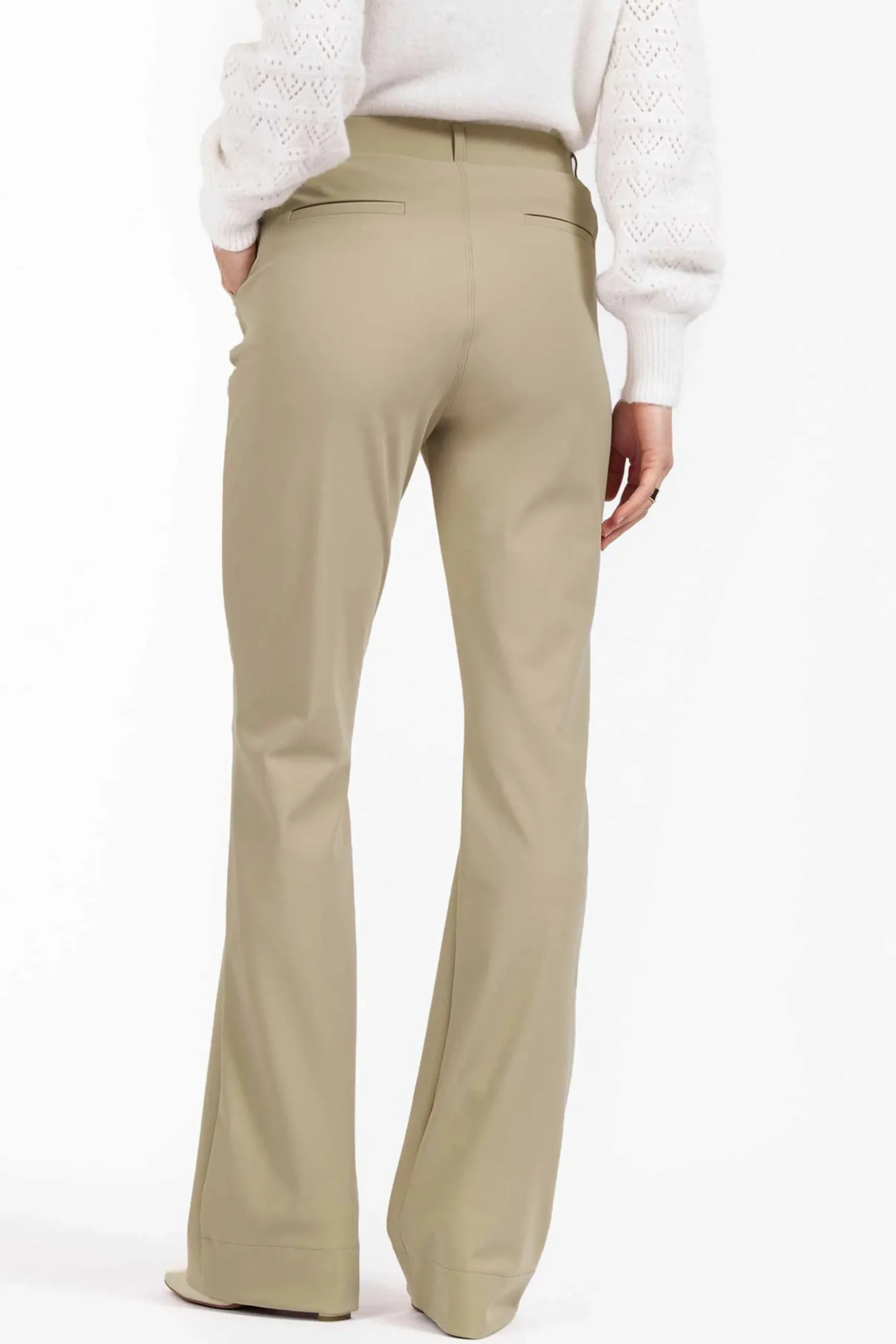 Flair LONG bonded trousers -|Studio Anneloes Best